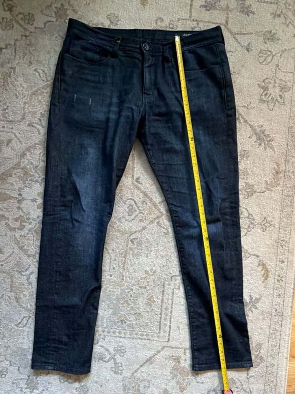Armani Exchange J13 Slim Dark Denim Jeans Size 34